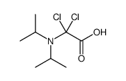 2,2-dichloro-2-[di(propan-2-yl)amino]acetic acid结构式