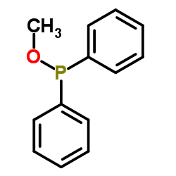 二苯基甲氧基膦结构式