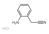2-(2-Aminophenyl)acetonitrile hydrochloride Structure