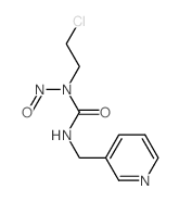 Urea,N-(2-chloroethyl)-N-nitroso-N'-(3-pyridinylmethyl)-结构式