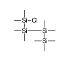 chloro-[[dimethyl(trimethylsilyl)silyl]-dimethylsilyl]-dimethylsilane Structure