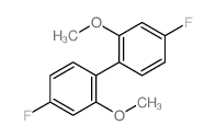 1,1'-Biphenyl,4,4'-difluoro-2,2'-dimethoxy- Structure