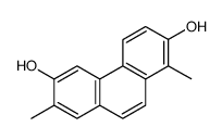 1,7-Dimethyl-2,6-phenanthrenediol Structure