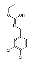 ethyl N-[(3,4-dichlorophenyl)methyl]carbamate结构式