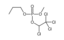methyl propyl 1,2,2,2-tetrachloroethyl phosphate Structure