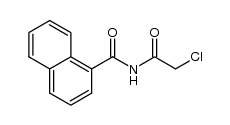 chloroacetyl-1-naphthylamide结构式