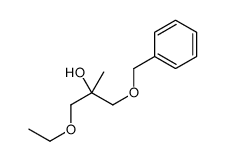 1-ethoxy-2-methyl-3-phenylmethoxypropan-2-ol结构式