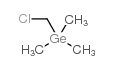 chloromethyl(trimethyl)germane结构式