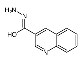 喹啉-3-甲酰肼结构式