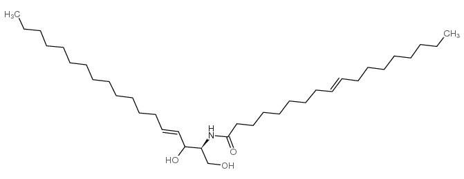 N-油酰基-D-鞘氨醇结构式