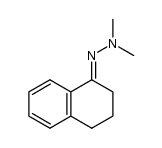 1-(2,3-dihydronaphthalen-4(1H)-ylidene)-2,2,-dimethylhydrazine Structure
