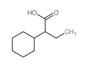 Cyclohexaneacetic acid,a-ethyl- Structure