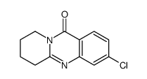 3-chloro-6,7,8,9-tetrahydropyrido[2,1-b]quinazolin-11-one结构式