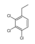 1,2,3-trichloro-4-ethylbenzene Structure