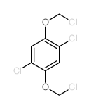 1,4-dichloro-2,5-bis(chloromethoxy)benzene结构式