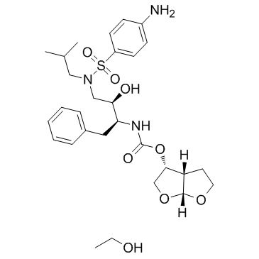Darunavir Ethanolate structure