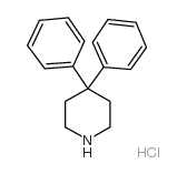 4,4-Diphenylpiperidine hydrochloride Structure