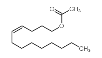 (Z)-4-十三碳烯-1-醇乙酸酯结构式