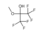 1,1,1,3,3,3-hexafluoro-2-methoxypropan-2-ol结构式