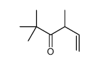 2,2,4-trimethylhex-5-en-3-one Structure