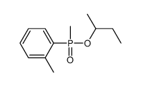 1-[butan-2-yloxy(methyl)phosphoryl]-2-methylbenzene结构式