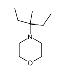 4-(1-Ethyl-1-methylpropyl)morpholine结构式