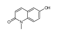 6-Hydroxy-1-methylquinolin-2(1H)-one结构式