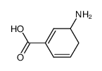 1,5-Cyclohexadiene-1-carboxylicacid,3-amino-,(-)-(9CI) Structure