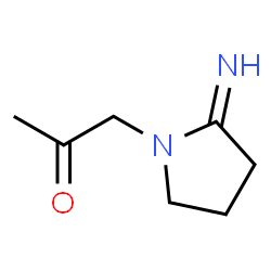 2-Propanone, 1-(2-imino-1-pyrrolidinyl)- (9CI) Structure