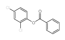 (2,4-dichlorophenyl) benzoate结构式
