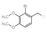 2-bromo-1-(chloromethyl)-3,4-dimethoxy-benzene结构式