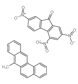 7-methylbenzo[a]anthracene,2,4,7-trinitrofluoren-9-one结构式