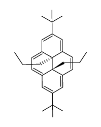 (3a1s,5a1s)-2,7-di-tert-butyl-3a1,5a1-dipropyl-3a1,5a1-dihydropyrene Structure