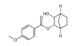 (1R,2S,3R,4S)-3-hydroxybicyclo[2.2.1]heptan-2-yl 4-methoxybenzoate结构式