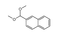 2-(dimethoxymethyl)naphthalene Structure