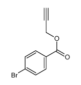 prop-2-ynyl 4-bromobenzoate结构式