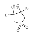 Thiophene,3,4-dibromotetrahydro-3,4-dimethyl-, 1,1-dioxide结构式