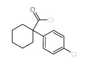 1-(4-氯苯基)环己烷羧酸氯结构式