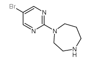 1-(5-溴吡啶)[1,4]二氮杂庚烷结构式