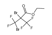 2,3-dibromo-2-trifluoromethyl-3,3-difluoropropionic acid ethyl ester Structure