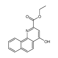 4-hydroxy-benzo[h]quinoline-2-carboxylic acid ethyl ester结构式