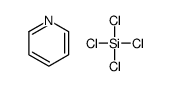 pyridine,tetrachlorosilane Structure