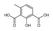 4-Methyl-2-hydroxyisophthalic Acid Structure