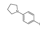 1-(4-碘苯基)吡咯烷结构式