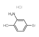 2-氨基-4-溴苯酚盐酸盐结构式