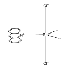 ((dimethyltin dichloride)(acridine)) Structure