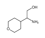 2-氨基-2-(四氢-2H-吡喃-4-基)乙醇结构式