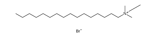 十六烷基三甲基溴化铵-d42结构式