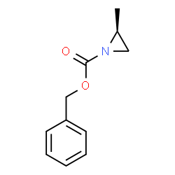 (S)-Benzyl 2-methylaziridine-1-carboxylate Structure