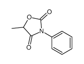 5-methyl-3-phenyl-1,3-oxazolidine-2,4-dione结构式